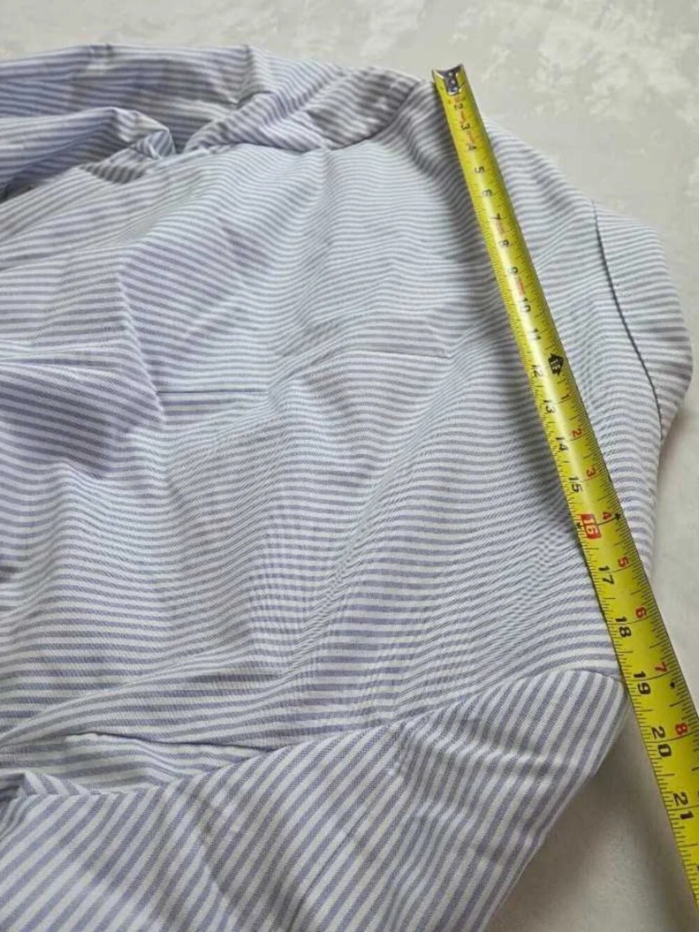 New 42R J.Crew Crosby classic-fit suit jacket in Portuguese cotton oxford stripe